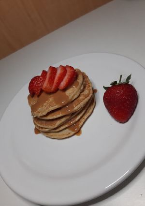 Una foto de Pancakes de vainilla