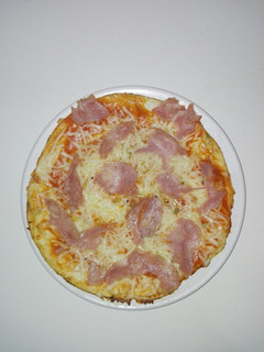 Una foto de Pizza en sartén