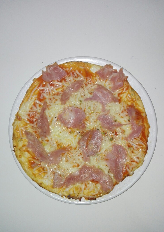 Una foto de Pizza en sartén