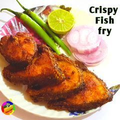A picture of Crishpy fish fry Recipe Fish fry Recipe.