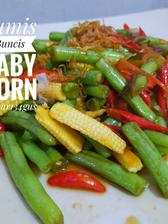 Foto resep Tumis Buncis Baby Corn