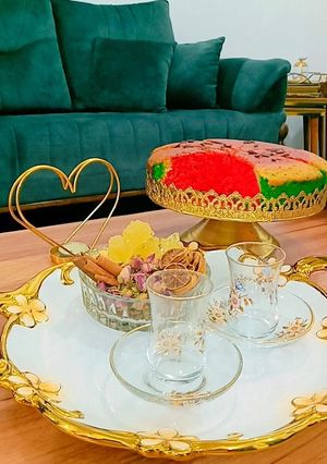عکسی از دستور کیک هندونه