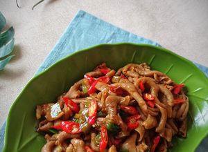 Foto resep Usus Kecap Ala Warteg