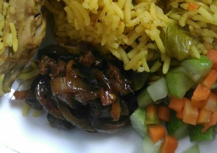 Beef Teriyaki tersimpel didunia 😋😋😋