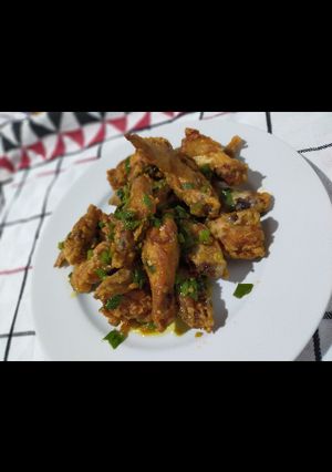 Foto resep Ayam Goreng Saus Mentega Saus Inggris