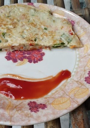 A picture of Veggie Pancake.