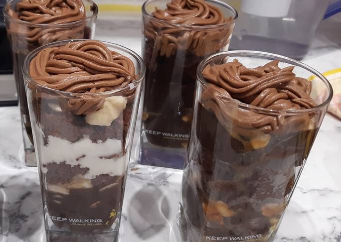 Торт в стакане