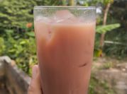 Gambar es milo botol