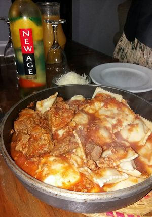 Una foto de Sorrentinos o raviolones caseros