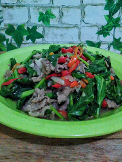 Foto resep Tumis triwis daging pedas