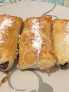 Una foto de Napolitana de chocolate