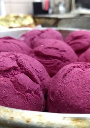 Una foto de Pancitos de remolacha sin gluten