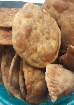Una foto de Tortas Fritas con Royal