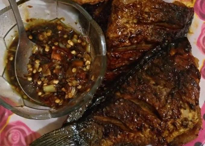 Ikan Mas Bakar Teflon