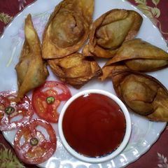 A picture of Chicken Wontons.