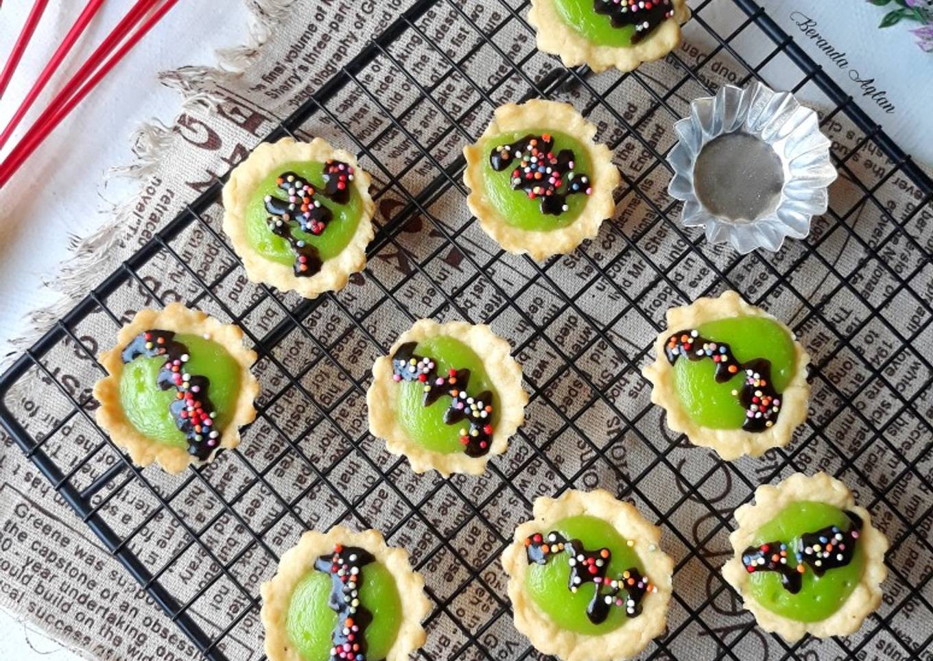 Cheese Tart Pandan