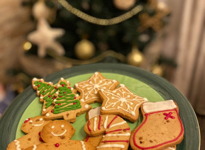 Una foto de Galletas navideñas de jengibre 🎄🍪