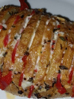 Una foto de Patata Hasselback