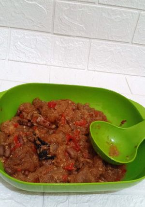 Foto resep Krecek kacang merah
