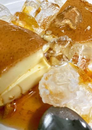 Hình của món Bánh flan ngày hè.