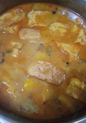 Foto resep Tahu Kentang Sayur Santan