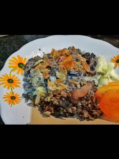 Foto resep Nasi goreng hitam