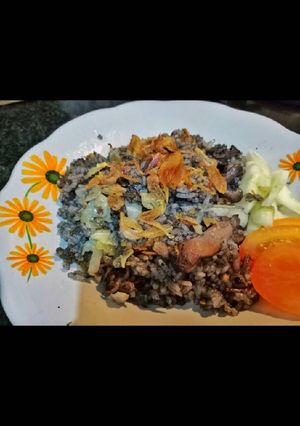 Foto resep Nasi goreng hitam