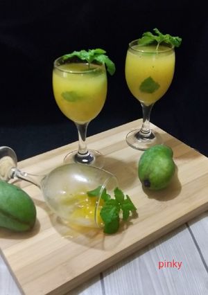 কাঁচা আমের পান্না (Raw mango cooler recipe in Bengali) রেসিপির প্রধান ছবি