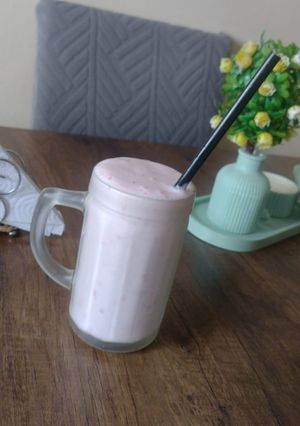 Una foto de Smoothie de frutilla!