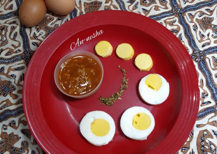 Langkah Mudah untuk Menyiapkan 70.Telur Saus Tomat, Bisa Manjain Lidah