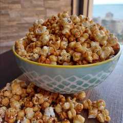 فشار بالكراميل caramel popcorn 😋-レシピのメイン写真