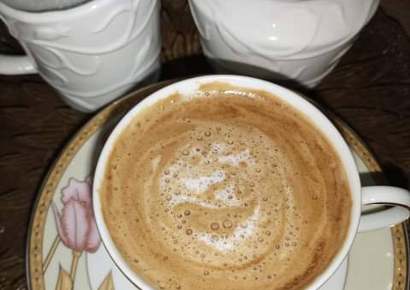 Frothy Creamy Coffee