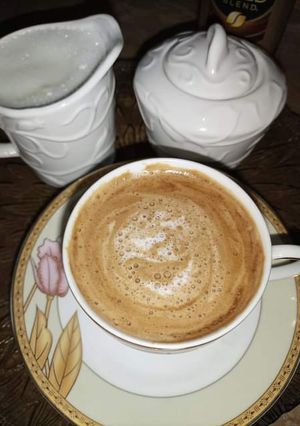A picture of Frothy Creamy Coffee.
