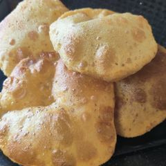 Kuttu alu puri A picture of Kuttu alu puri.