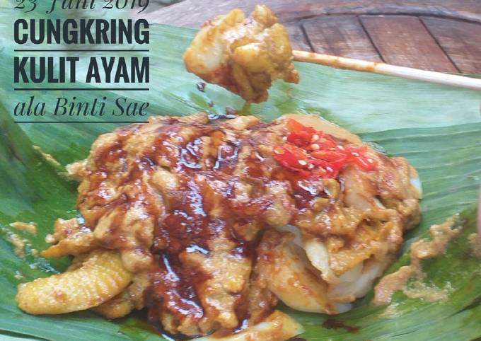 Anti Ribet, Memasak Cungkring Kulit ayam Enak Terbaru