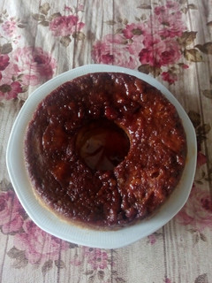 Una foto de Budín de pan caramelizado