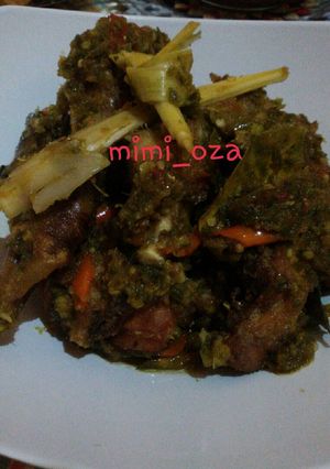 Foto resep Ayam Lado ijo / cabe hijau