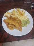 Fringers de pollo rebozados en Doritos