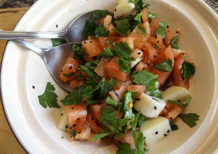 Ensalada sencilla y depurativa con apio