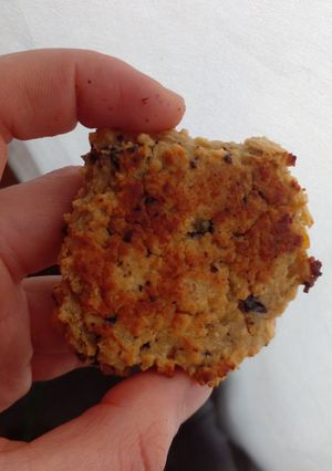 Una foto de Galletas de garbanzos! O masa cruda para cucharear! (cookies, cookie dough)