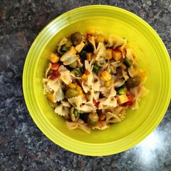A picture of Pasta salad.