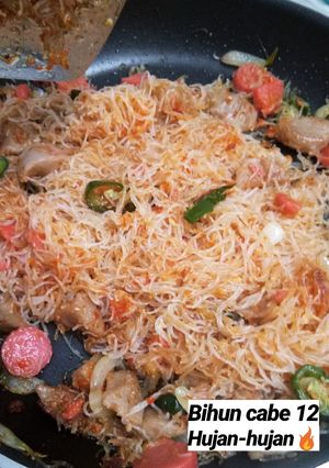 Foto resep Bihun Bakso Sosis Super Pedas Bumil