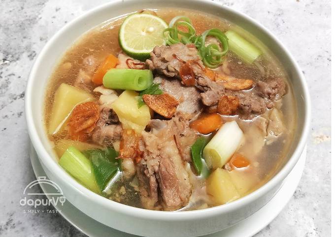 Resep Sop Iga Bumbu Tiga Dapurvy Oleh Dapurvy Cookpad