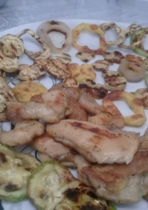 عکسی از دستور بشقاب گریل