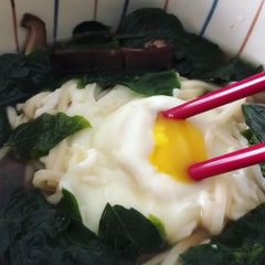 A picture of Pan Mee Soup.