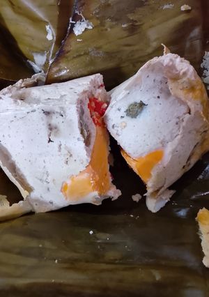 Foto resep Pepes Tahu telur bebek