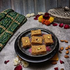 A picture of મિલ્ક કેક.(Milk Cake Recipe in Gujarati).