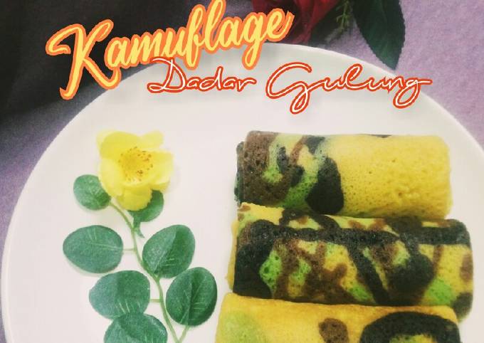 Recipe: Yummy Kamuflage dadar gulung