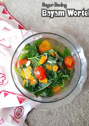 Foto resep Sayur Bening Bayam Wortel