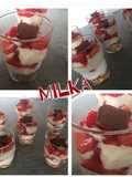 Fromage blanc au chocolat #milka